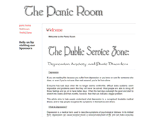 Tablet Screenshot of panic.thetazzone.com